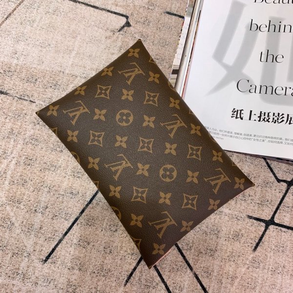 AAA+ Louis Vuitton Marron Pochette Kirigami M62034 Bag Replica Handbags Louis Vuitton Pochette