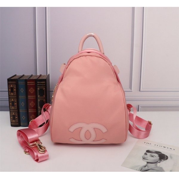 CC Pink Luxury 6509 backpack Waterproof Oxford portable Bag Replica Handbags Ch 