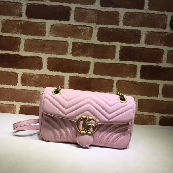 Gucci GG Marmont Replica 443497 Ladies Shoulder Bag Replica Handbags Gucci GG Marmont
