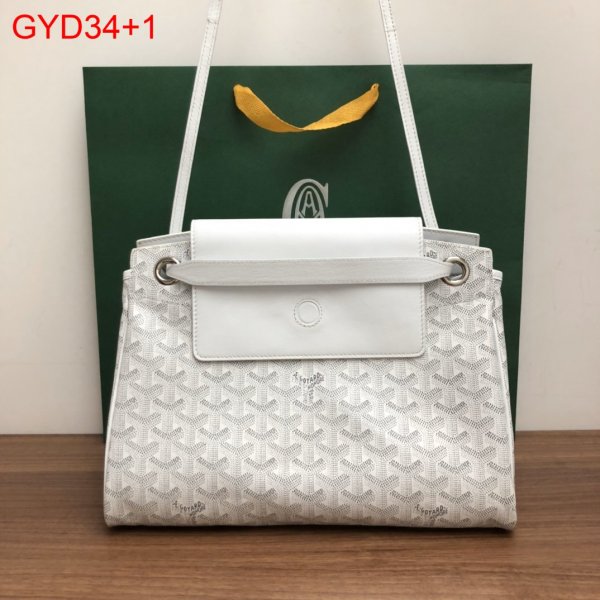 Replica Goyard Fashion Rouette Soft White Bag Replica Handbags Goyard Totes