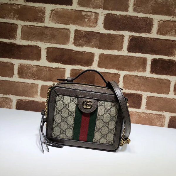 Replica GG AAA+ Ophidia Mini Shoulder Crossbody 602576 Bags for Women Replica Handbags Gucci Ophidia