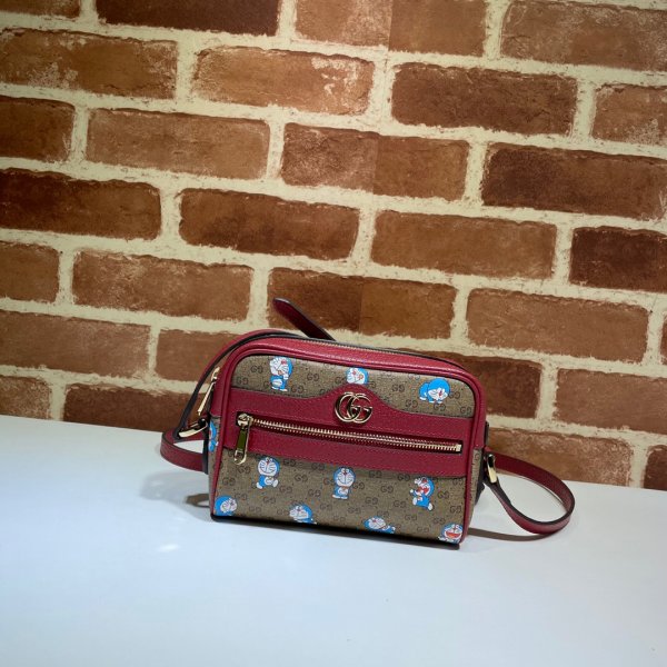 Gucci Replica Doraemon x Gucci mini 647784 bag Replica Handbags Gucci Shoulder