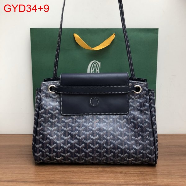 Cheap Goyard 7 Star Rouette Soft Navy blue Bag Replica Handbags Goyard Totes