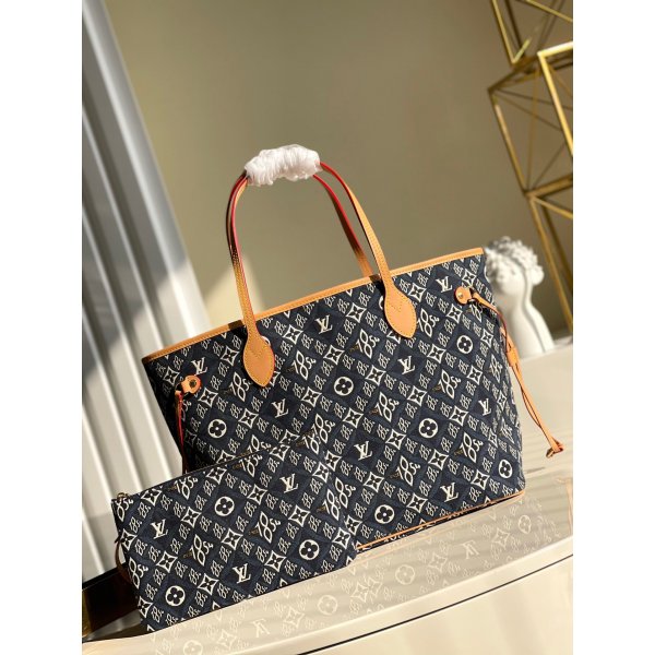 Wholesale Louis Vuitton Since 1854 Neverfull MM M57484 Monogram Replica Handbags Louis Vuitton Since