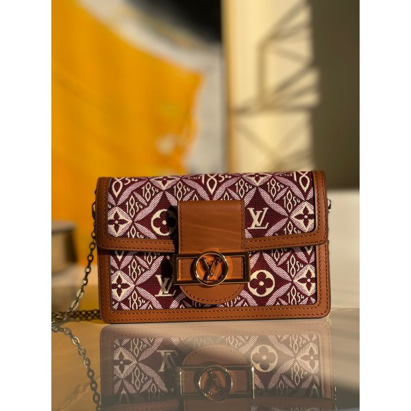 Since 1854 Dauphine Chain Wallet G67 Replicas Louis Vuitton Replica Handbags Louis Vuitton Since