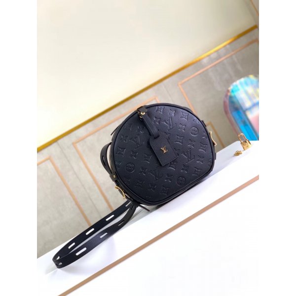 Louis Vuitton Designer Boite Chapeau Souple MM Monogram M45167 Noie Leather Replica Handbags Louis Vuitton Boite