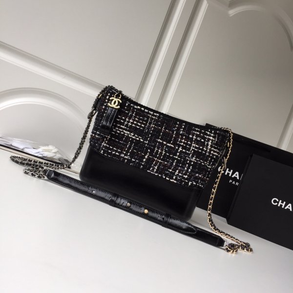 Best CC Gabrielle Tweeds hobo bag Replica Handbags Ch 