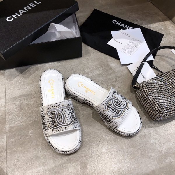 Fashion Chanel Women Slipper Replica Luxury Shoes Ch