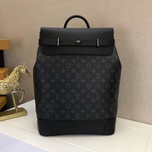 Louis Vuitton Replica M440529 Apollo Backpack Monogram Eclipse Replica Handbags Louis Vuitton Backpack