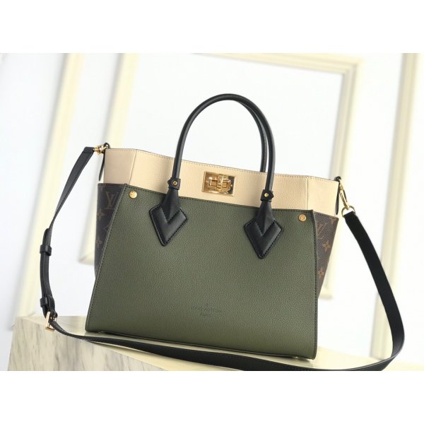 USA M53824 Louis Vuitton On My Side High End Leathers Replica Handbags Louis Vuitton On My Side