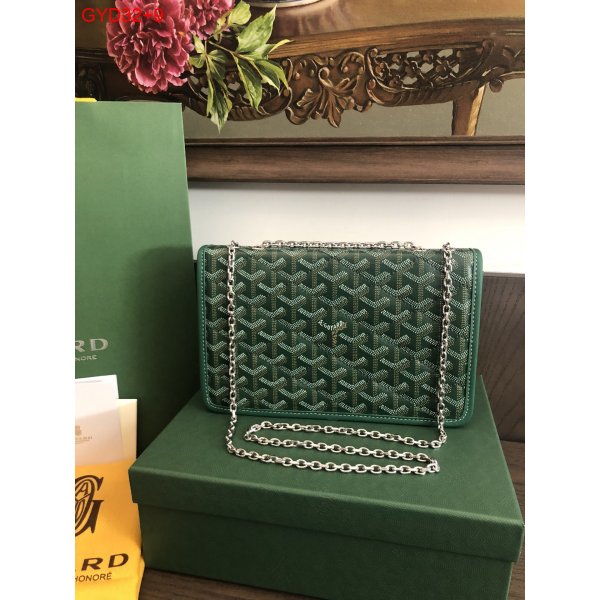 Replica Goyard AAA+ Chain Alexandre III Green Bag Replica Handbags Goyard Crossbody