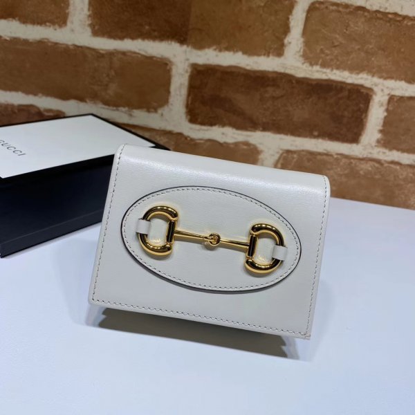 AAA+ Gucci Replica 1955 Horsebit card case 621887 wallet Replica Handbags Gucci G Wallets