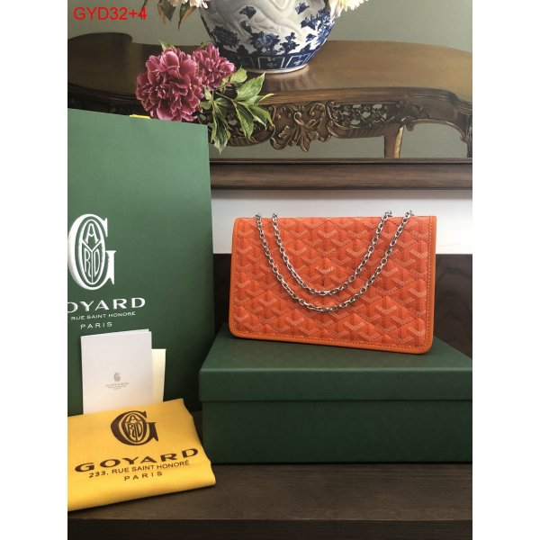 Replica Goyard Cheap Chain Alexandre III Orange Bag Replica Handbags Goyard Crossbody