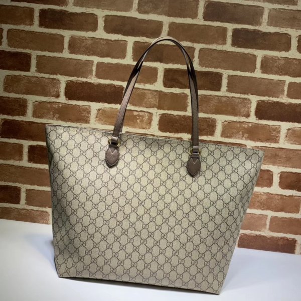 Top Quality Gucci Soft GG Supreme Ophidia Medium Tote 547974 Replica Handbags Gucci Ophidia