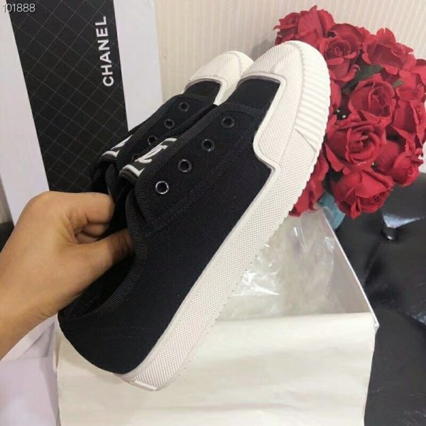 7 Star CC & Converse Women Sneakers Replica Luxury Shoes Ch