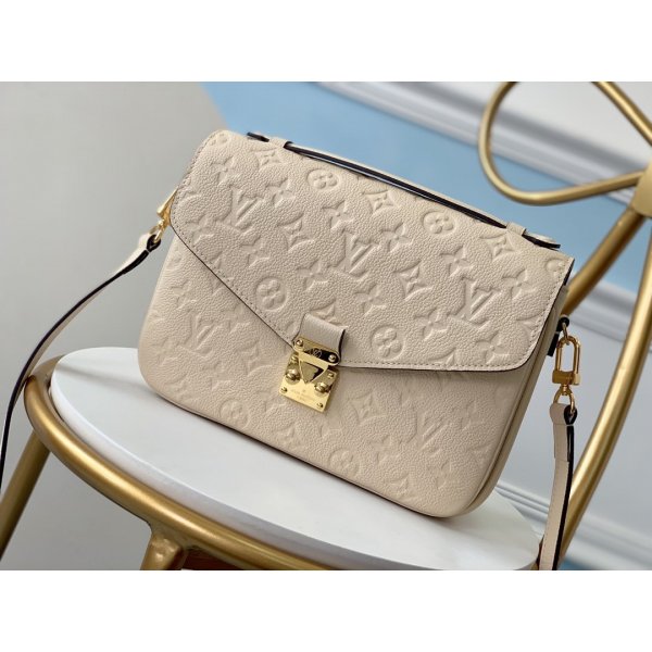 Best Louis Vuitton Pochette Metis Monogram M44738 Marron Replica Handbags Louis Vuitton Monogram Empreinte