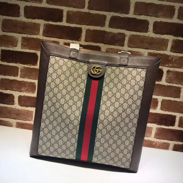 Gucci 519335 Soft GG Supreme Ophidia Large Tote Replica Handbags Gucci Ophidia