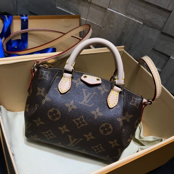 Louis Vuitton Nano Noe Monogram M61253 Brown Top Quality Replica Handbags Louis Vuitton Nano