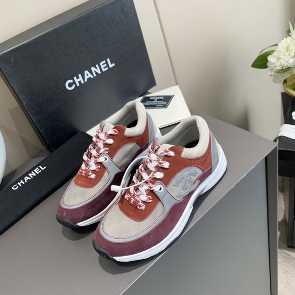 Best quality Chanel Couple sneakers 003 Replica Luxury Shoes Ch