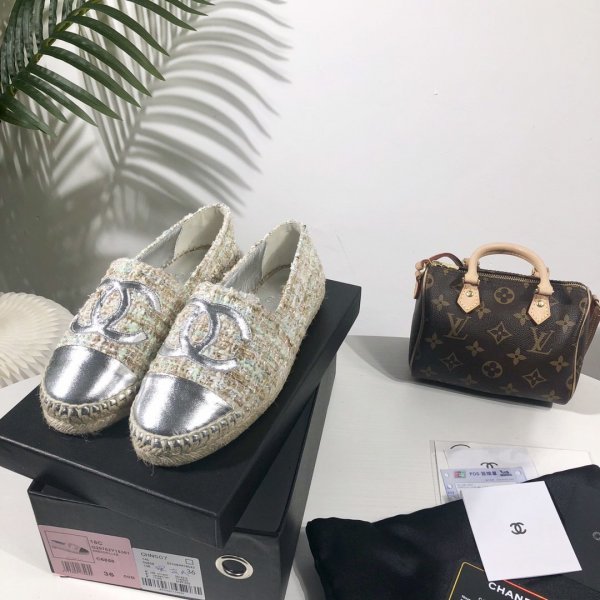 Best Chanel Espadrilles Shoes 006 Replica Luxury Shoes Ch