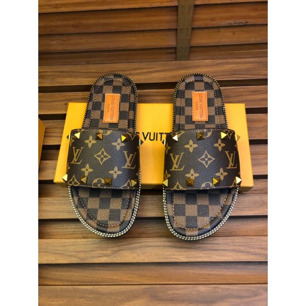 Best Louis Vuitton Slippers 004 Replica Luxury Shoes LV