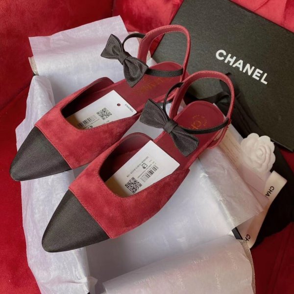 7 Star Chanel Shoes Red Replica Luxury Shoes Ch