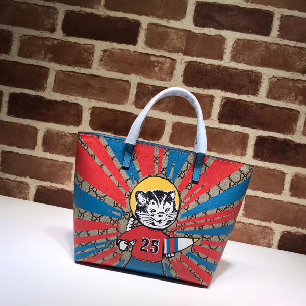 Gucci High Quality 410812 Childrens GG ranch tote Replica Handbags Gucci Tote