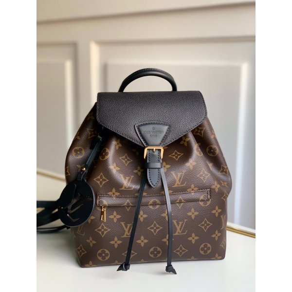 Louis Vuitton Replicas Montsouris PM Monogram M45515 Brown Replica Handbags Louis Vuitton Montsouris
