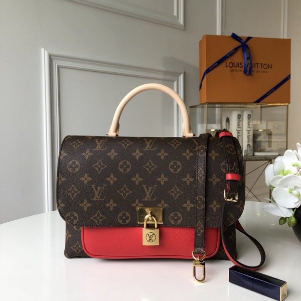 Louis Vuitton Fashion Marignan M44286 Monogram Canvas Replica Handbags Louis Vuitton Monogram Empreinte