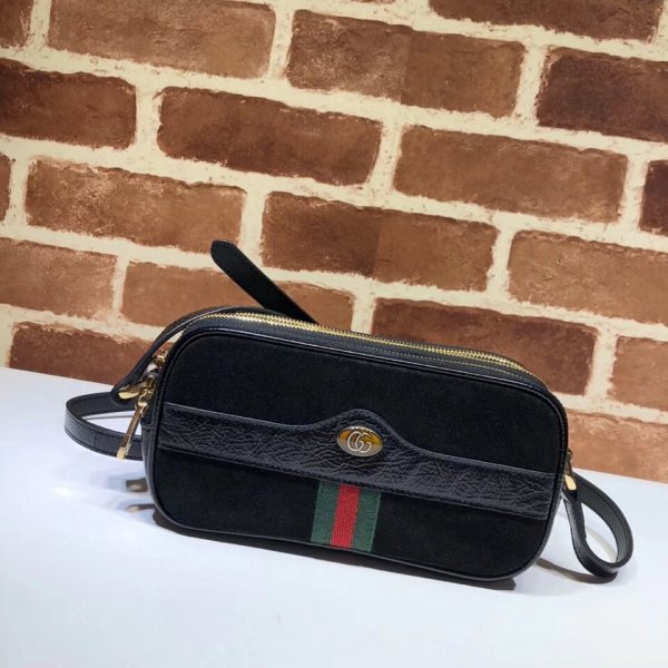 Luxury Gucci Ophidia Suede Mini 546597 Replica Bag Replica Handbags Gucci Ophidia