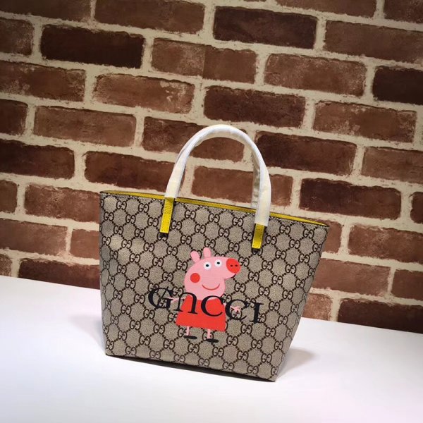Gucci Top Quality 410812 GG Supreme Ranch Childrens Tote Replica Handbags Gucci Tote