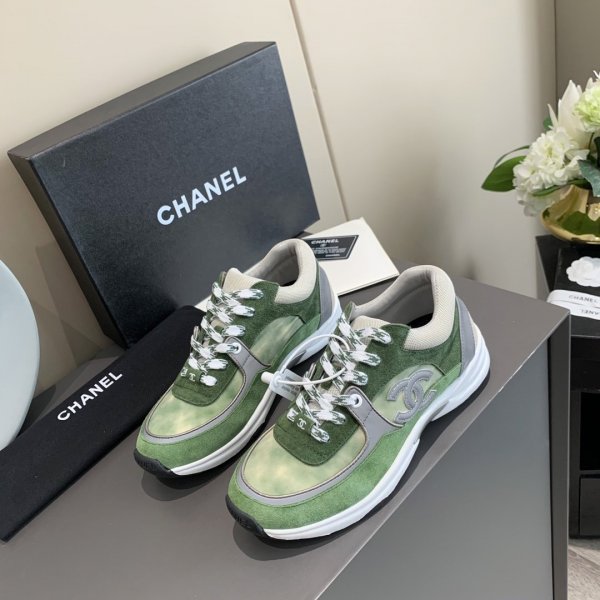 Best quality Chanel Couple sneakers 001 Replica Luxury Shoes Ch