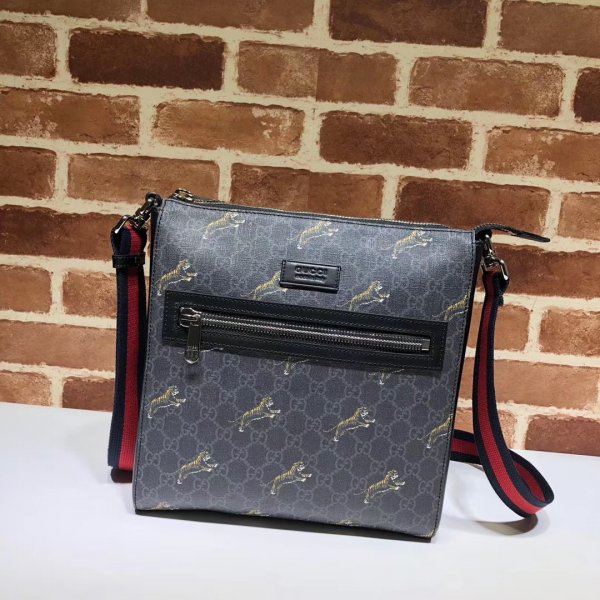 Gucci 474137 7 Star GG Supreme messenger Replica bag Replica Handbags Gucci G Men Bag