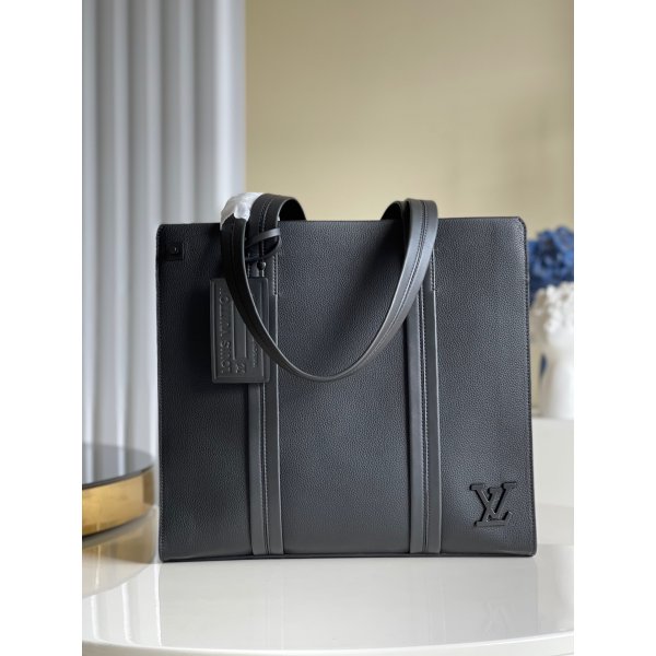 China Replcia Louis Vuitton Tote H26 M57308 Black Bags Replica Handbags Louis Vuitton Men Bags