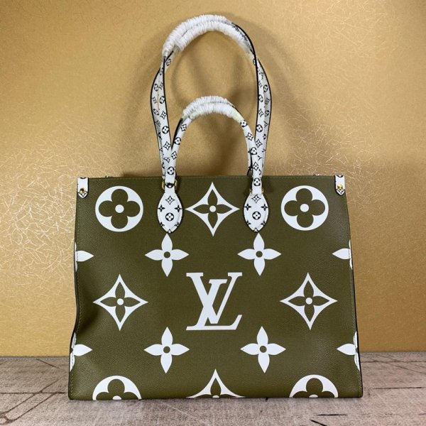 Replica Louis Vuitton USA Onthego Bag Giant White Monogram Replica Handbags Louis Vuitton Shopping bagNeverfull