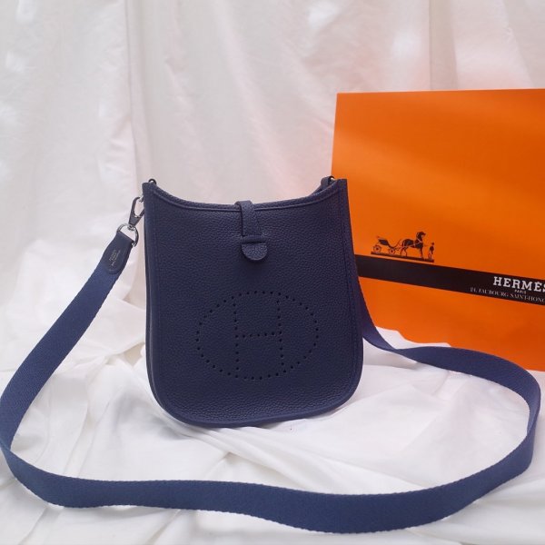 Replica Hermes Evelyne Green TPM Mini Bags Replica Handbags Hermes Hermes Evelyne