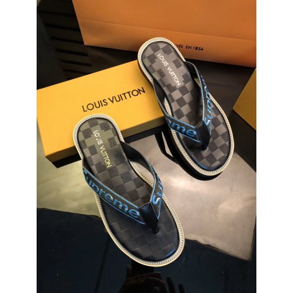 Louis Vuitton Beach Slippers 005 Replica Luxury Shoes LV