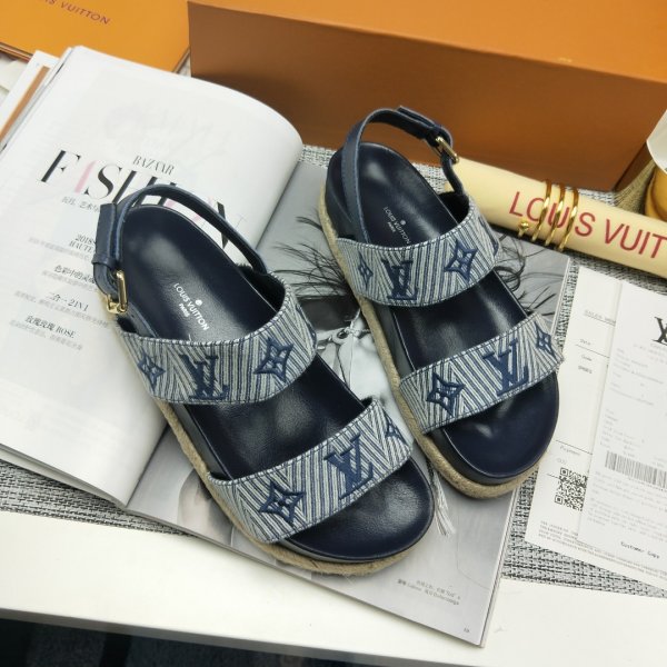 Louis Vuitton Sandals 005 Replica Luxury Shoes LV