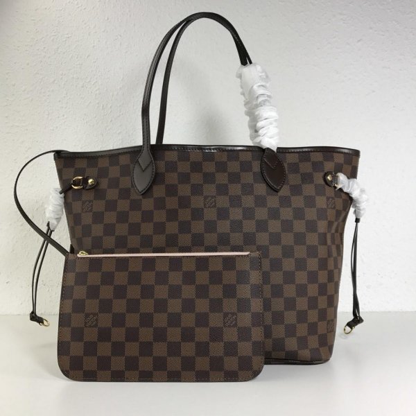 Louis Vuitton Damier Canvas Neverfull MM Bags Replica Handbags Louis Vuitton Shopping bagNeverfull