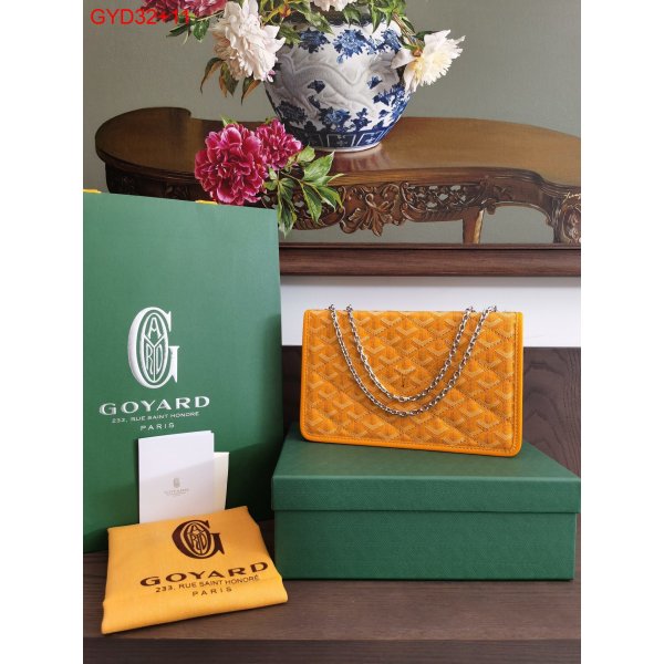 Replica Goyard Top Quality Chain Alexandre III Yellow Bag Replica Handbags Goyard Crossbody