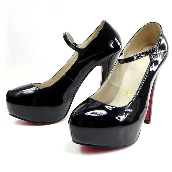 Best Christian Louboutin Shoes Black Patent Classic Replica Luxury Shoes Christian Louboutin Single