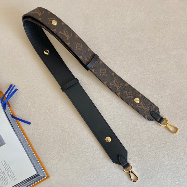 Cheap Louis Vuitton Fashion ADJUSTABLE SHOULDER STRAP MM EBENE Replica Handbags Louis Vuitton Strap