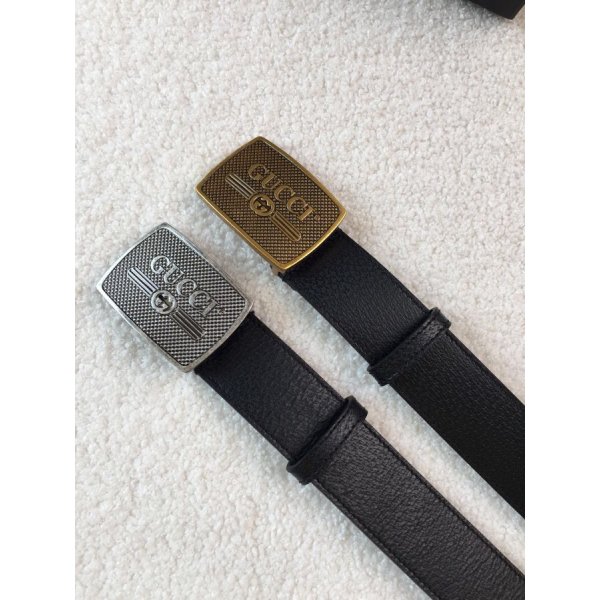 Knockoff Gucci Leather Belt 38mm Black Replica Replica Handbags Gucci Belts