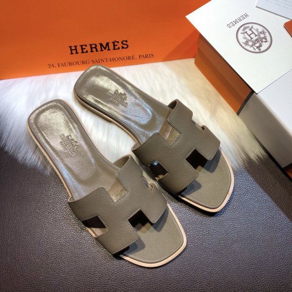 Hermes Womens Flats Slippers 004 Replica