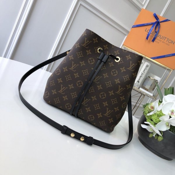 Louis Vuitton Top Quality Monogram Canvas Leather Handbag Neonoe M44020 Replica Handbags Louis Vuitton Neonoe