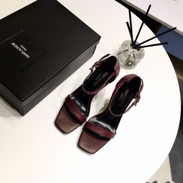 Saint Laurent High Heel Sandals 011 Replica Luxury Shoes YSL