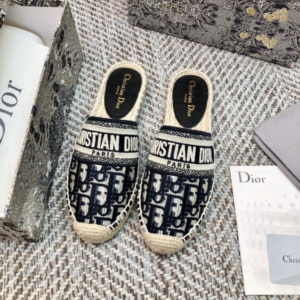 7 Star Dior Espadrilles Slippers 002 Replica Luxury Shoes Dior