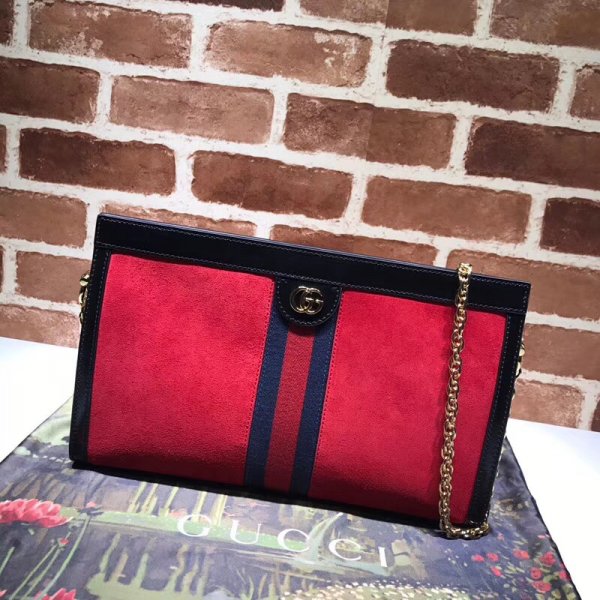 Replica Gucci High Quality GG Supreme Ophidia Medium Shoulder 503876 Bag Replica Handbags Gucci Ophidia