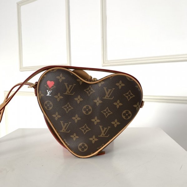 Replica Louis Vuitton Game On C?ur Autres Toiles Monogram M57456 Brown Replica Handbags Louis Vuitton Monogram