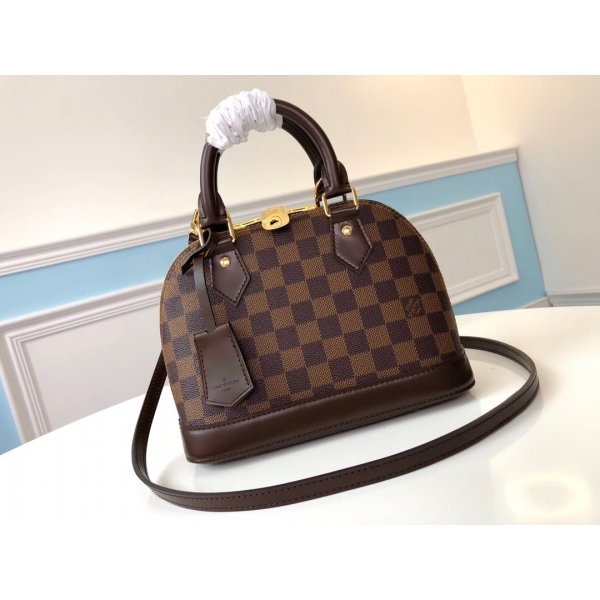 Louis Vuitton Fake Alma BB Designer Mini Top Handle N41221 Bag Replica Handbags Louis Vuitton Alma